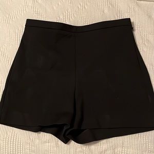 Express black dress shorts size 4